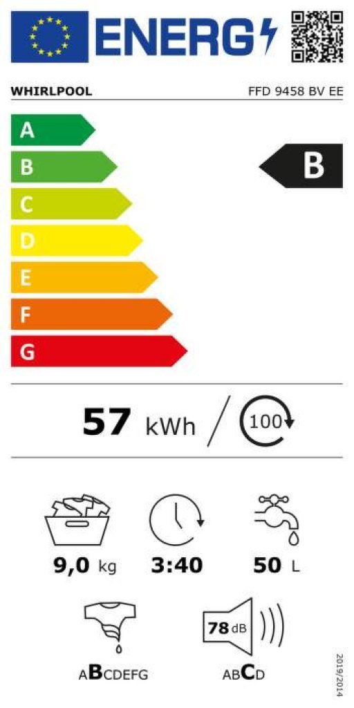 Whirlpool SET 6 FFD 9458 BCV EE + FFT M11 9X2BY EE Set práčka+sušička