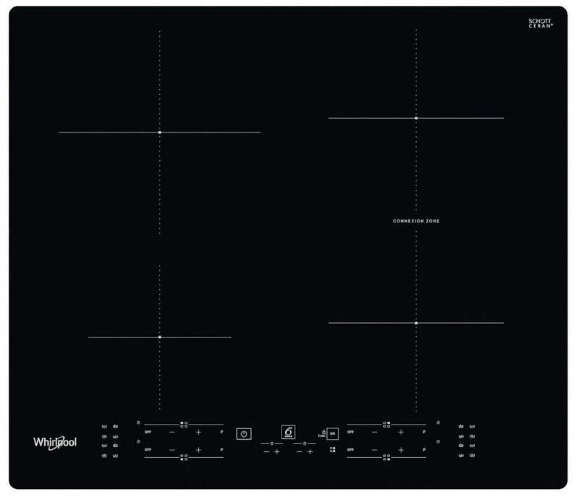 Whirlpool WB B8360 NE Varná doska