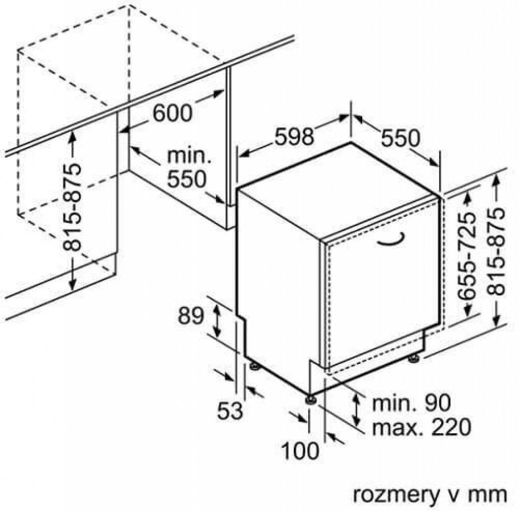 Bosch SMV4ECX14E Umývačka