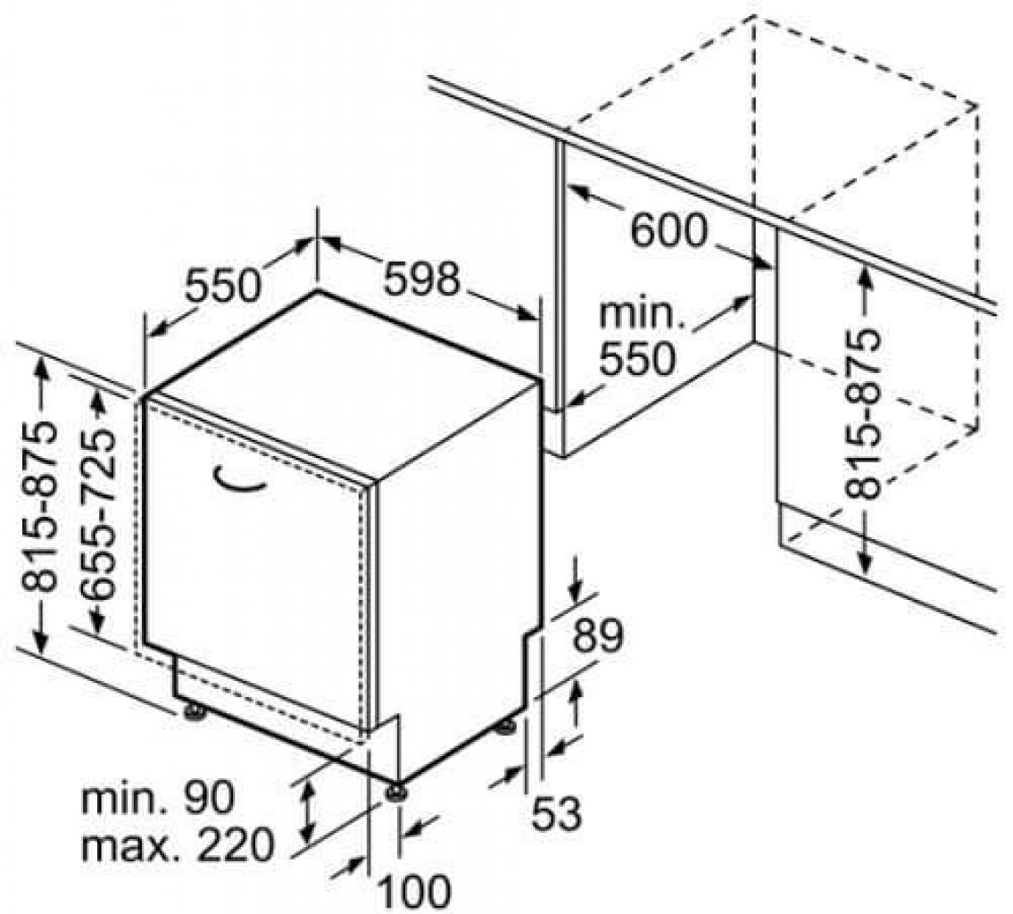 Bosch SMV4EVX14E Umývačka