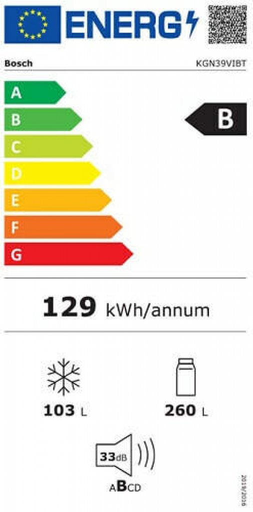 Bosch KGN39VIBT Chladnička