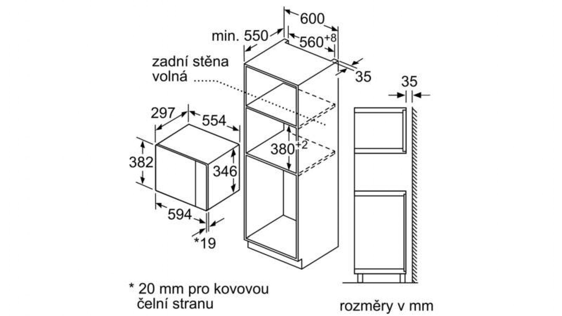 Bosch BFL523MS0 Mikrovlnka