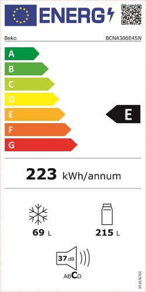 Beko BCNA306E4SN Chladnička