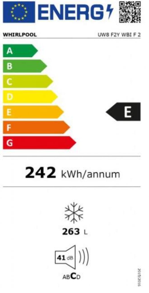 Whirlpool UW8 F2Y WBI F 2 Mraznička