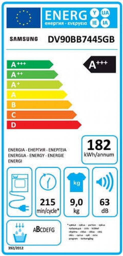 Samsung DV90BB7445GBS7 Sušička