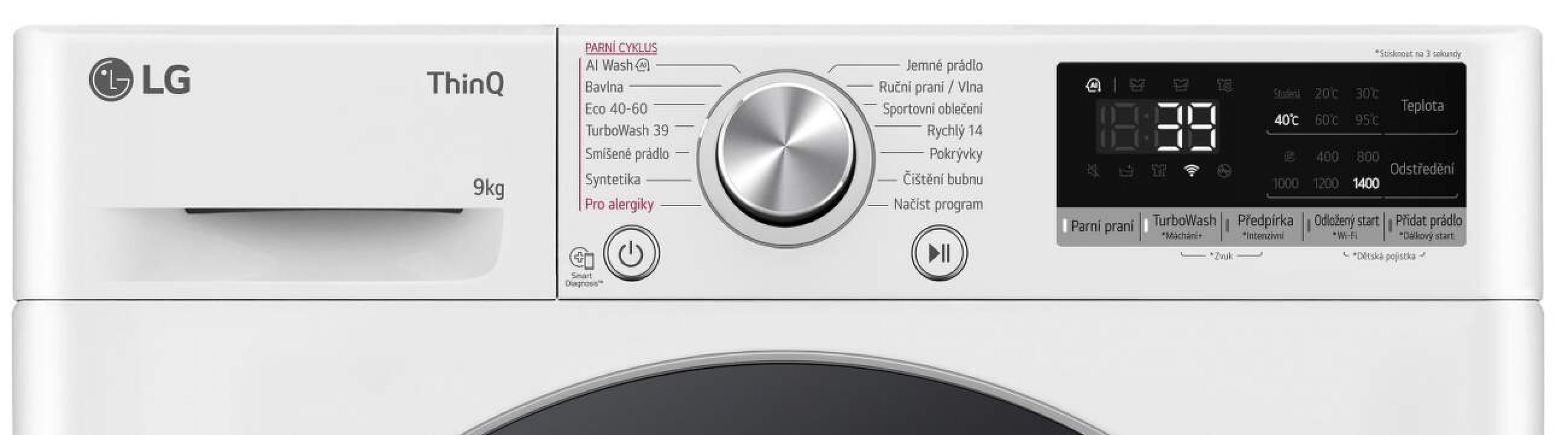 LG FSR7A94WS Práčka