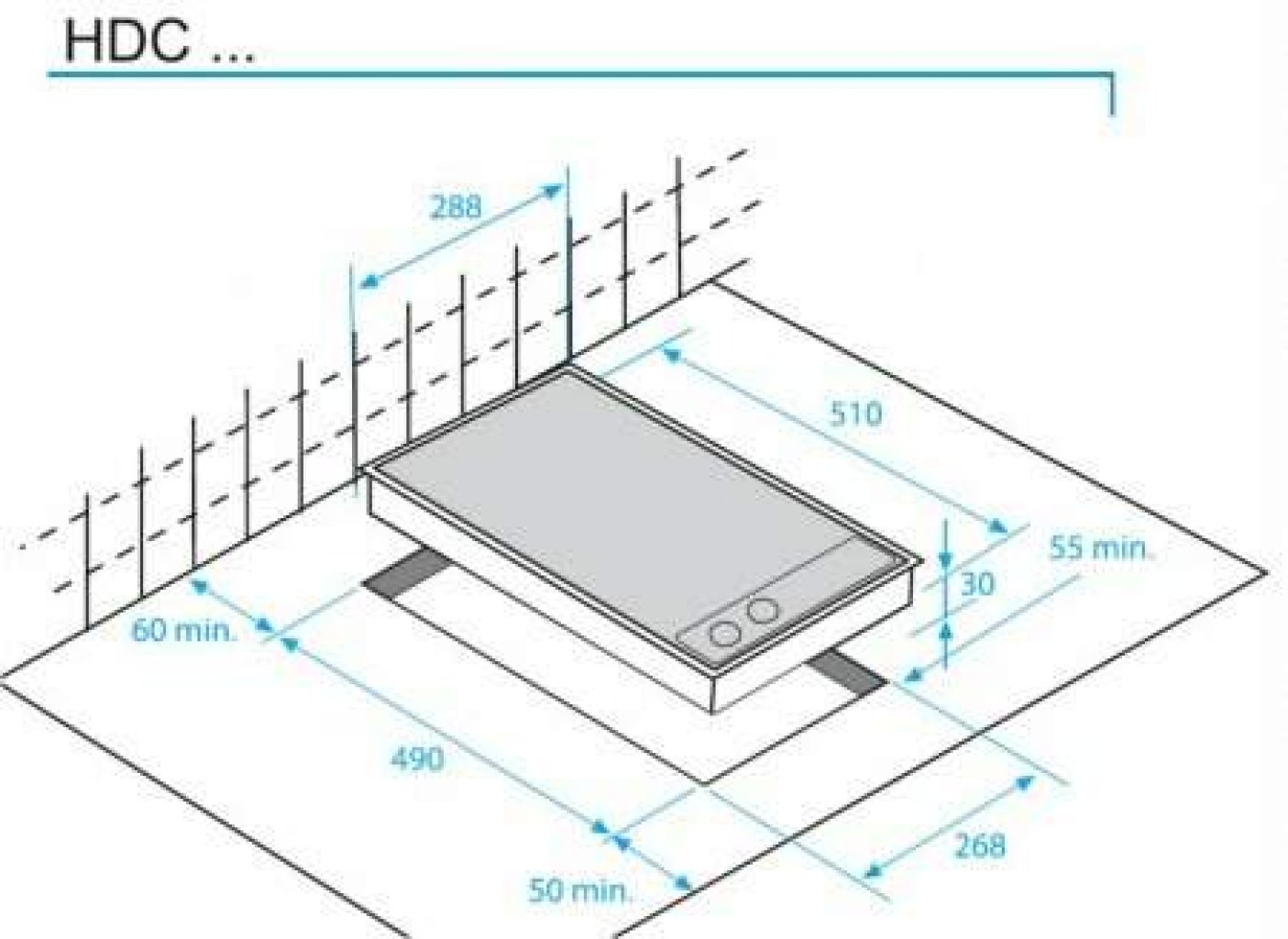 Beko HDCG 32220 FX Varná doska