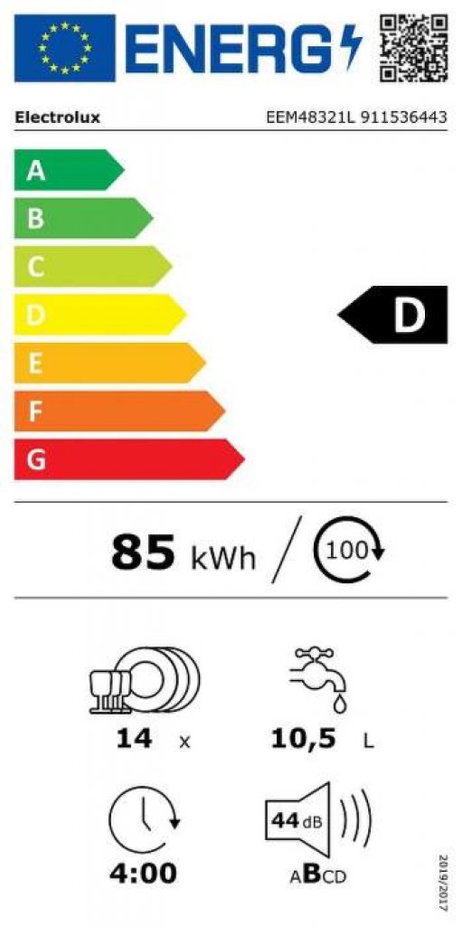 Electrolux EEM48321L Umývačka