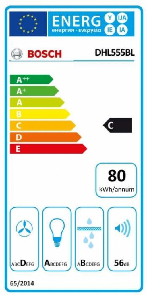 Bosch DHL555BL Odsávač pár