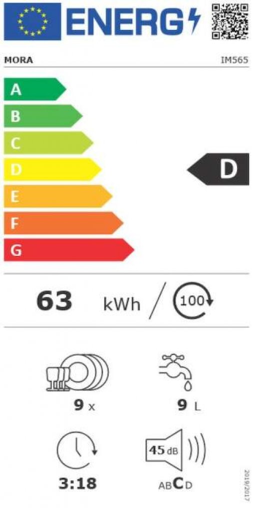 Mora IM 565 Umývačka