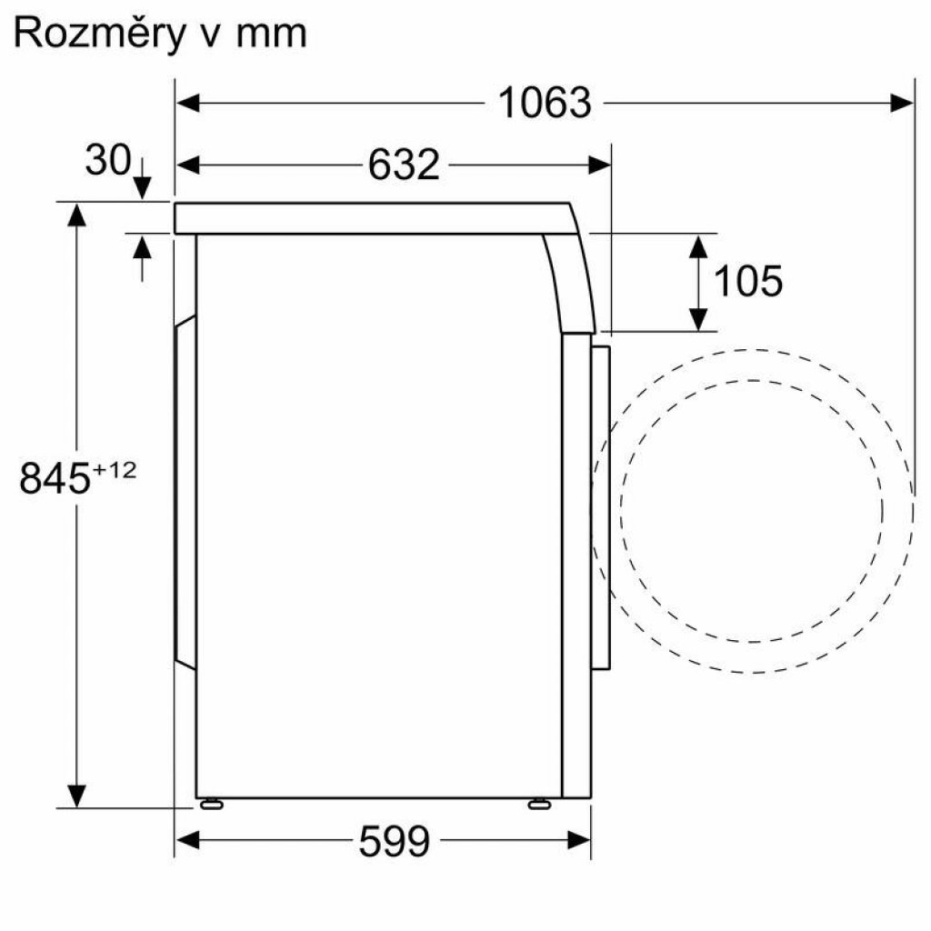Bosch WUU28T61BY Práčka