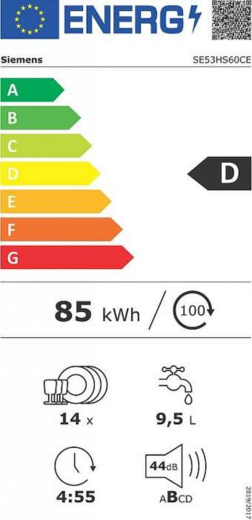 Siemens SE53HS60CE Umývačka