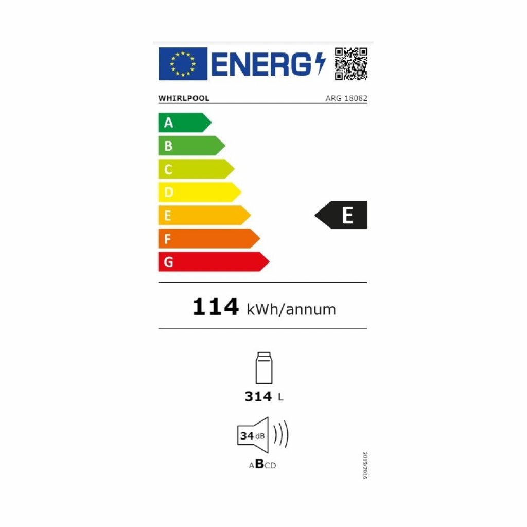 Whirlpool ARG 18082 Chladnička