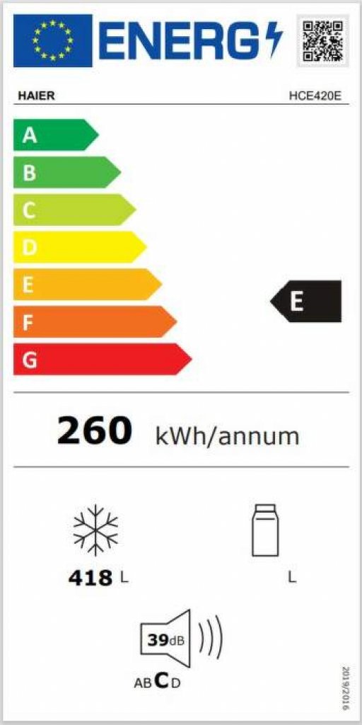 Haier HCE420E Mraznička