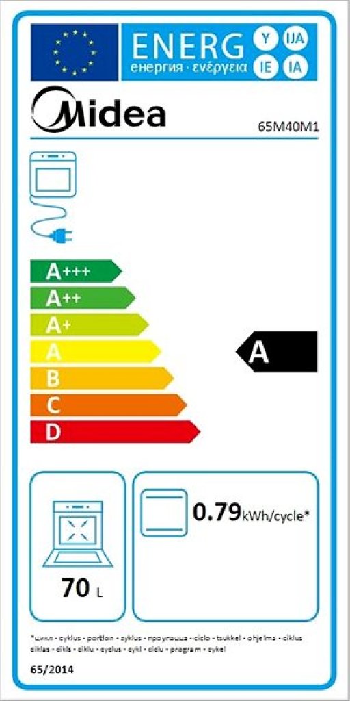 Midea 65M40M1 Rúra
