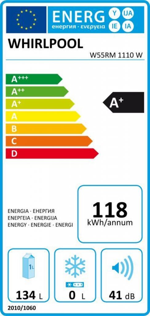 Whirlpool W55RM1110W Chladnička