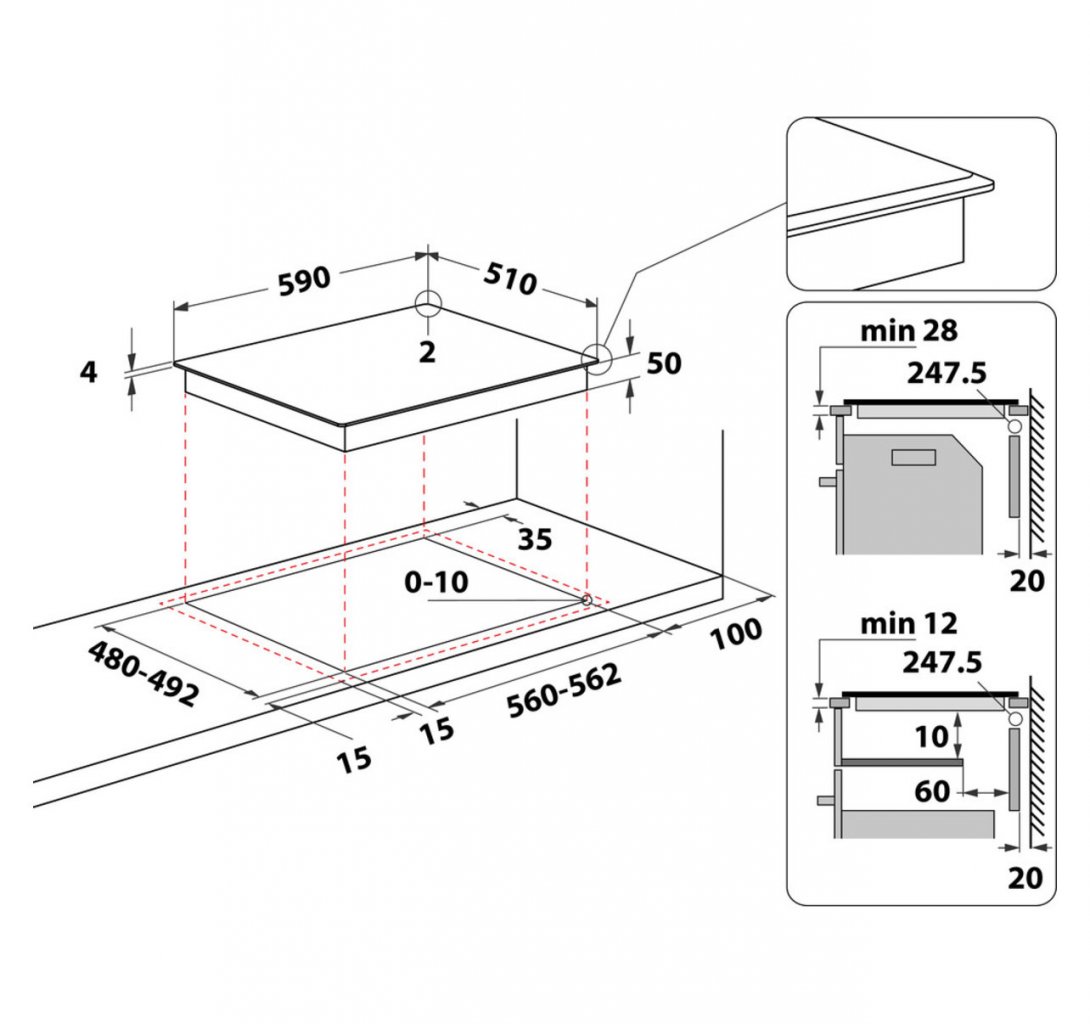 Whirlpool WL B1160 BF Varná doska