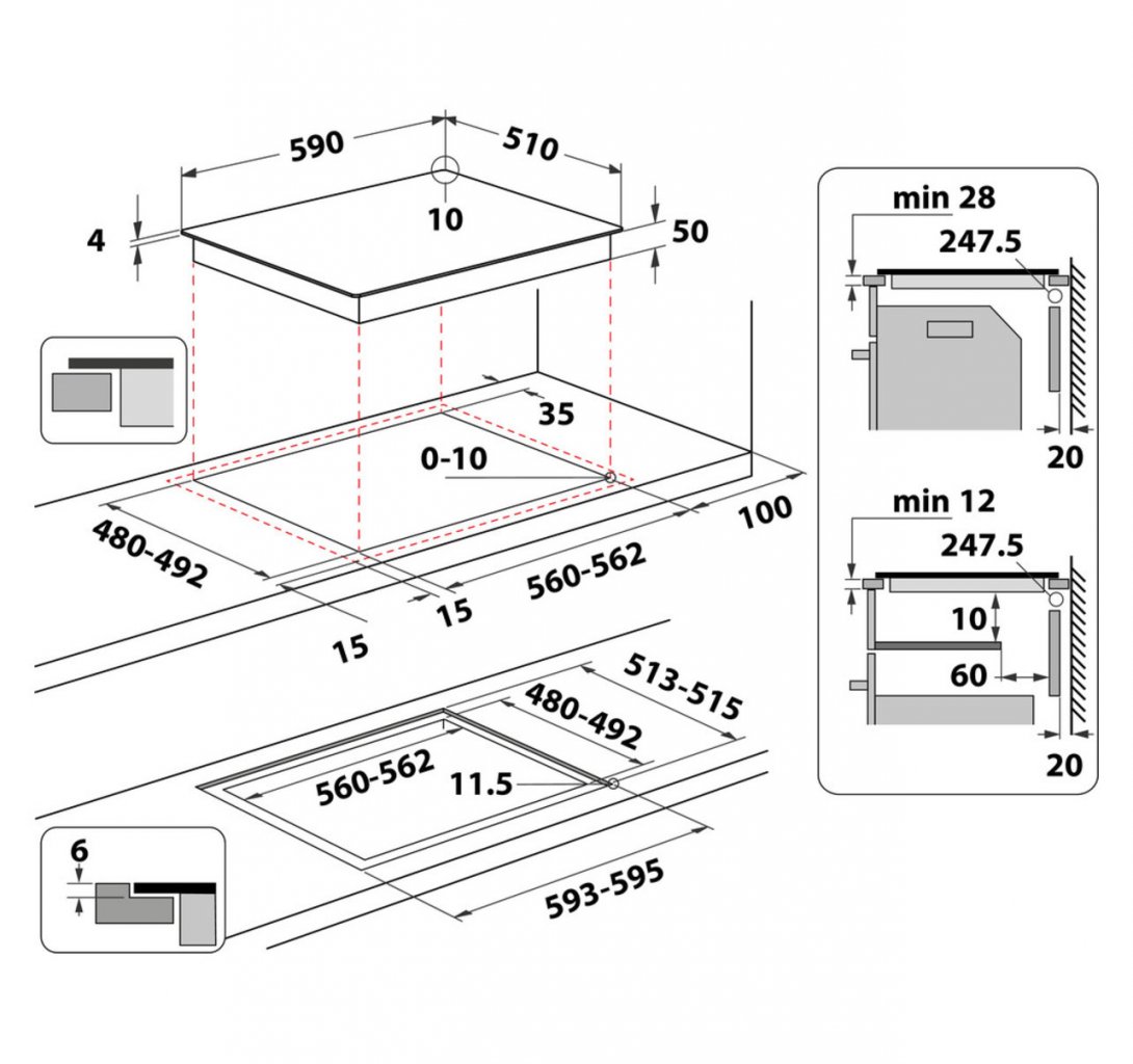 Whirlpool WL B8160 NE Varná doska