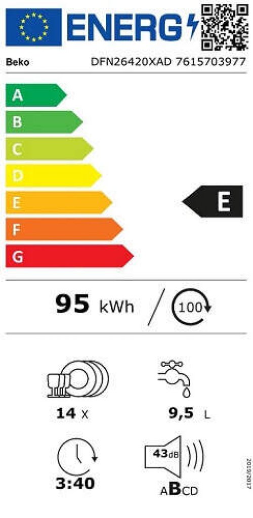 Beko DFN26420XAD Umývačka