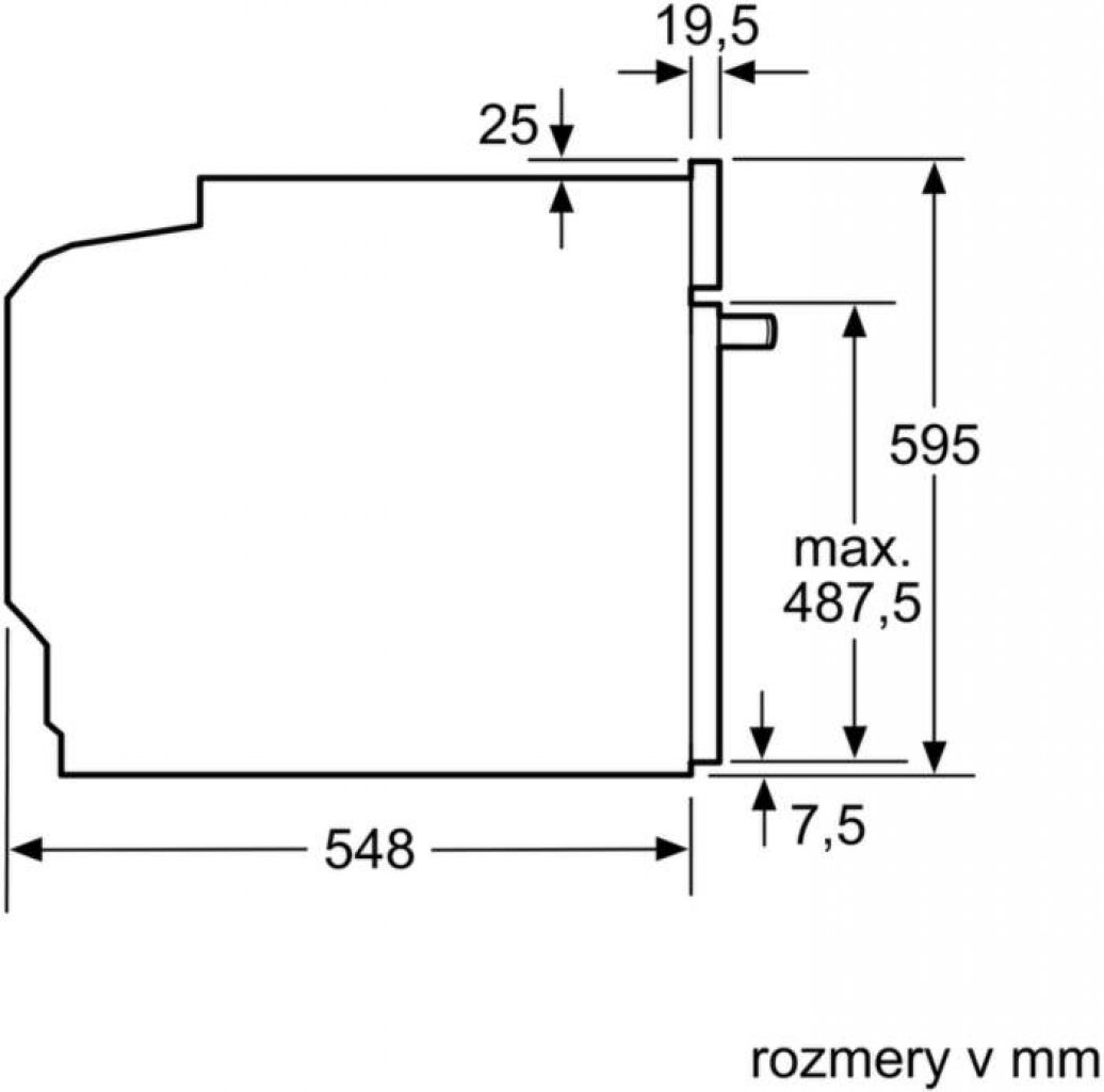 Bosch HBG5370B0 Rúra